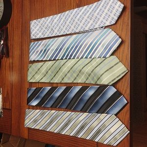 Lot of 5 silk ties